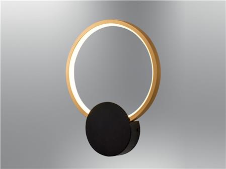 5801A-APL,20 Anevo Round sconce tumbled