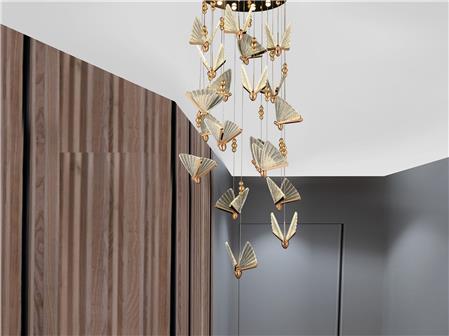 Luxury Modern Butterfly 19 Led Chandelier