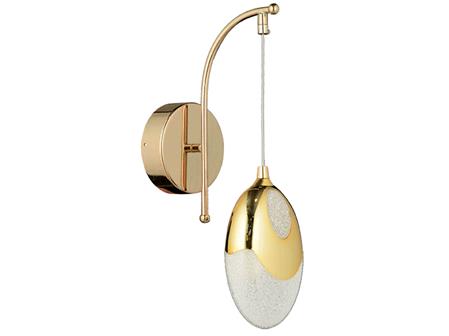 Modern luxury Gold Led Wall Sconce