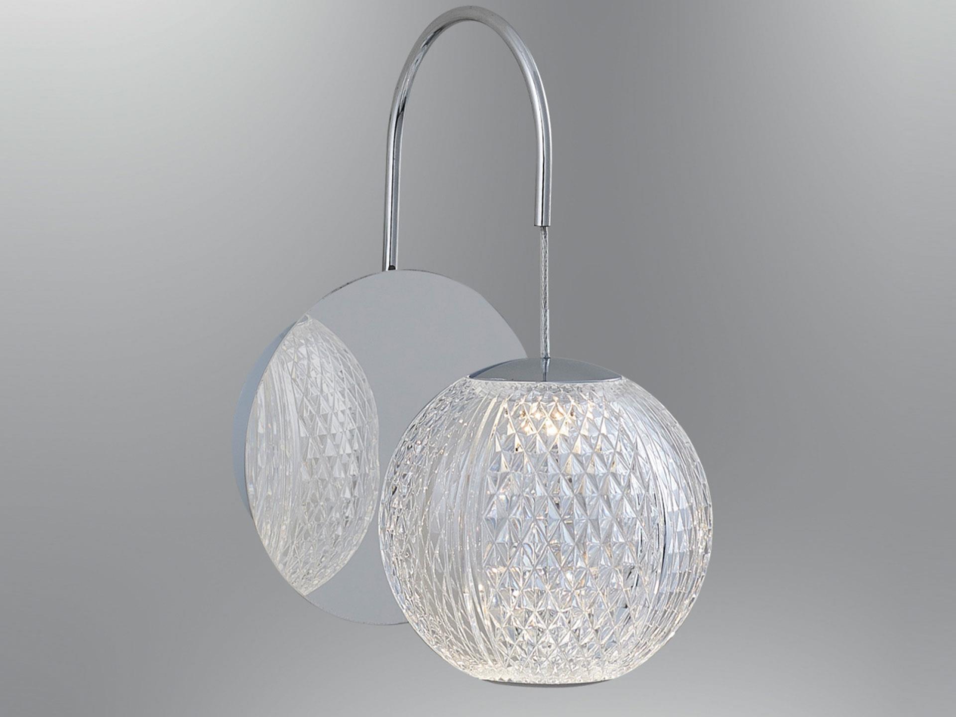 4134-Apl-02 Mercury Sconce Chrome