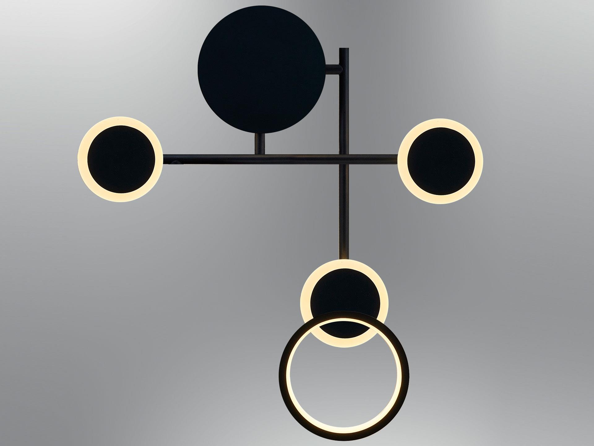 2657-3-19 Ape Sconce Black