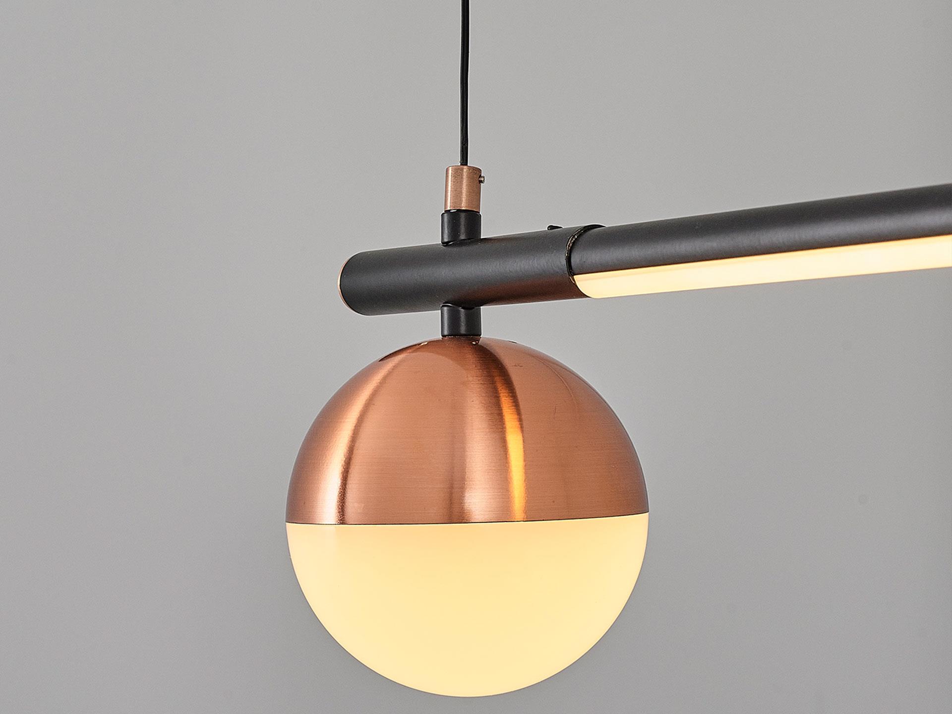 3131-3A-19 3 Pcs Ronda Pendant Lamp Black
