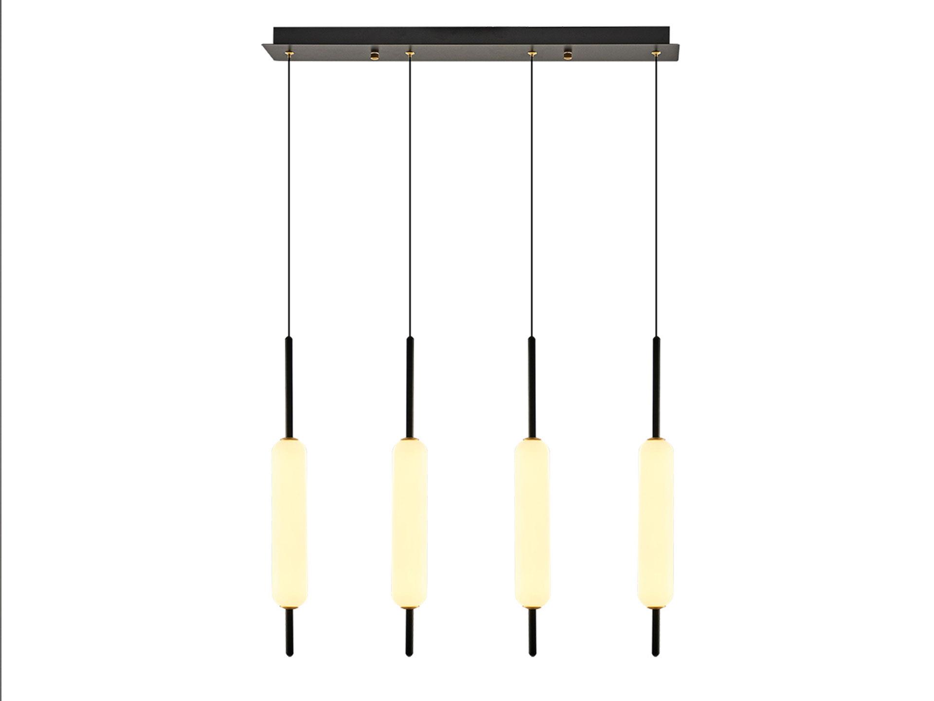 4518-4AS,19 4 Row Sausage Suspension Black