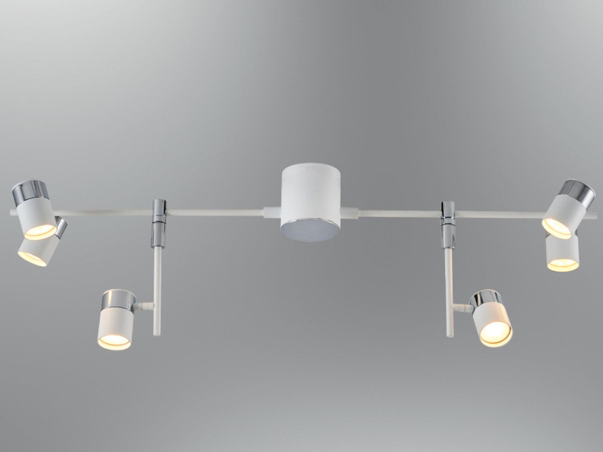 5040-6S-1 Kaliga 6 Lined Plafonyer White