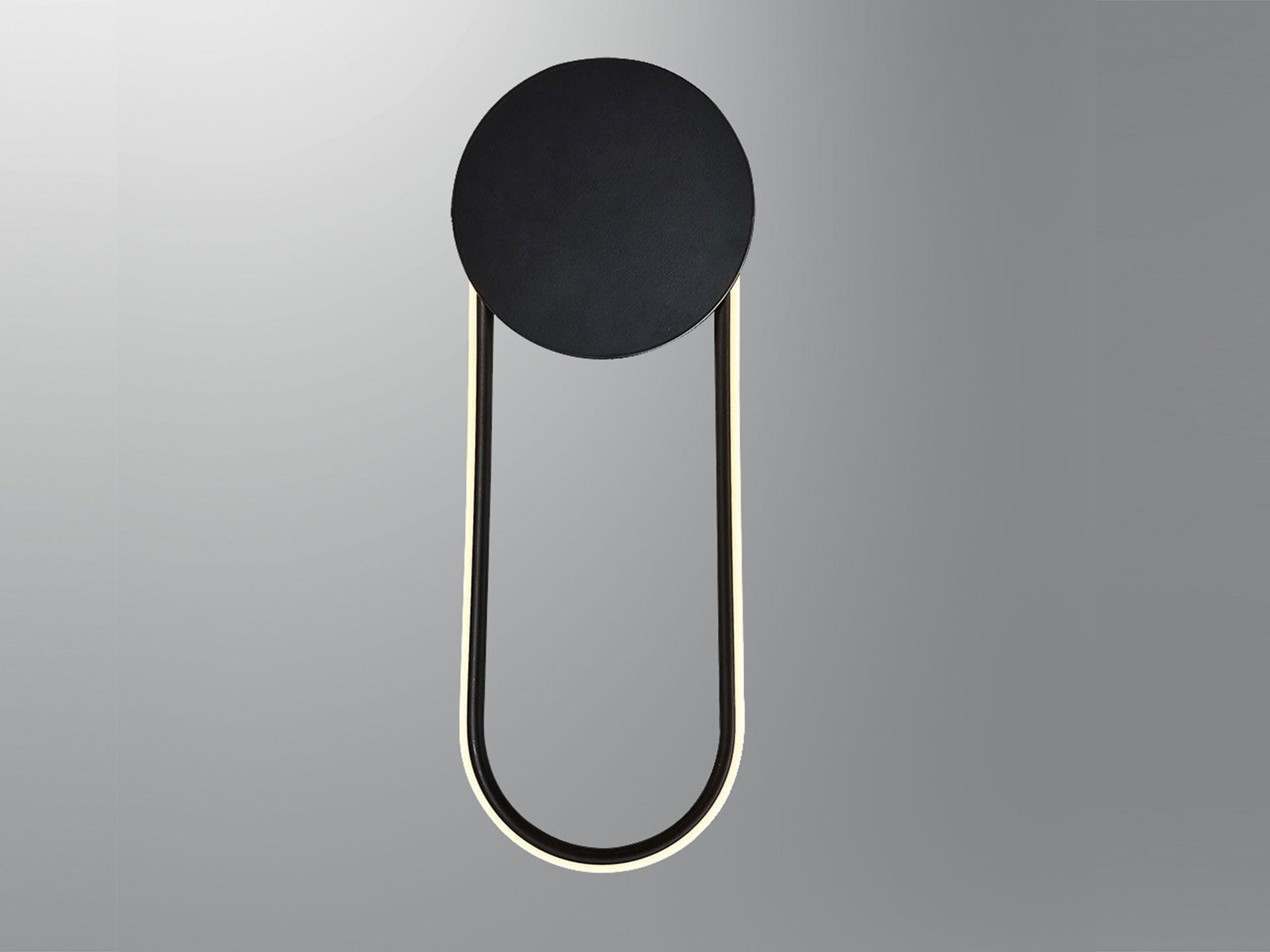 Luna Lighting 2645-19 Magne Sconce Black