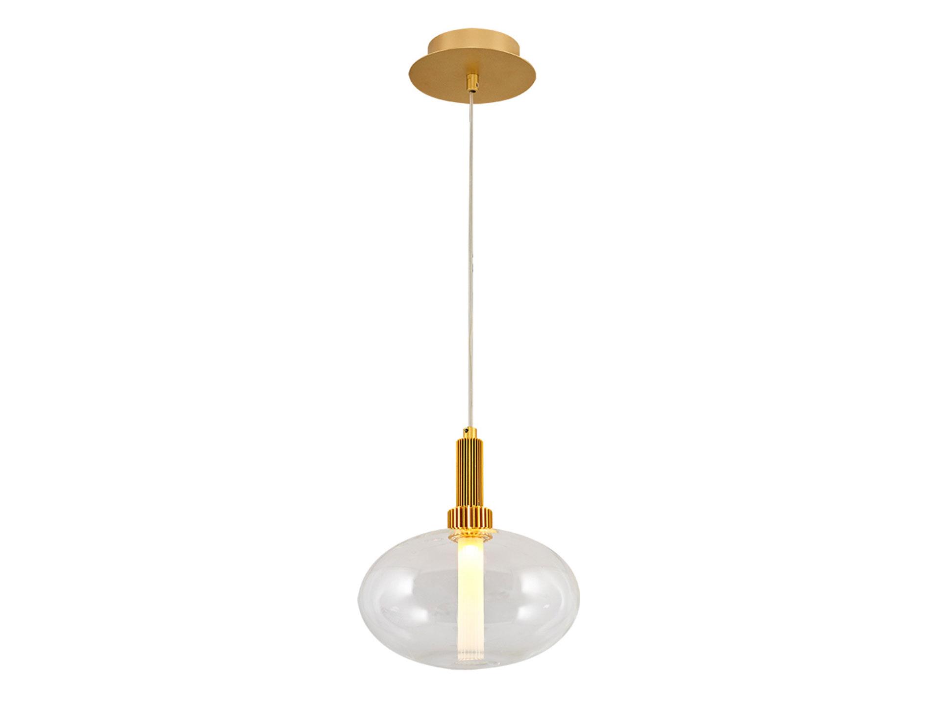 4514S-1A,21 Single Pendant Lamp Flat Glass Transparent