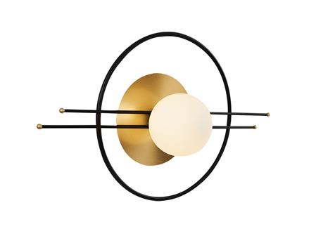 3110 Sconce Matt Black