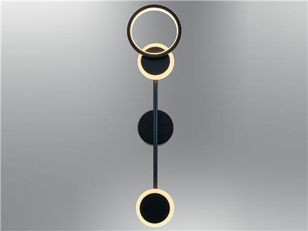 2657-1-19 Ape Sconce Black