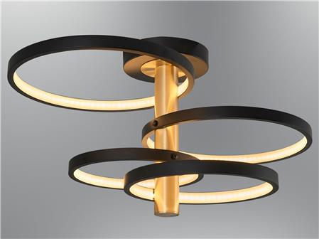 5713-4 APALE 4-Piece Fixture Black