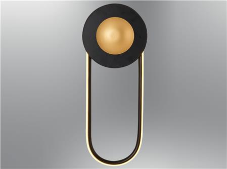 2645-1-19 Magne-2 Sconce Matt Black
