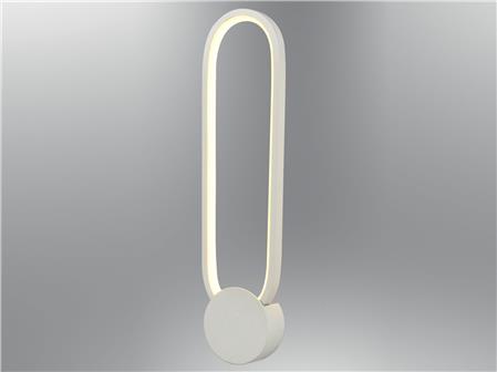 5801C-APL,01 Anevo Oval Sconce White