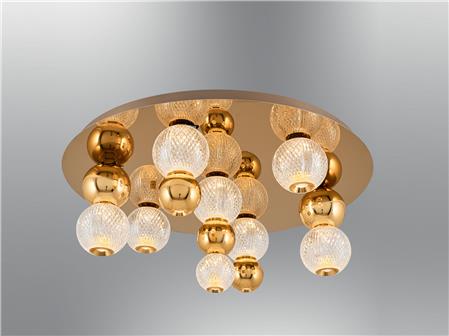 4136-7-03 7 Pcs Sun Plafonyer Yellow