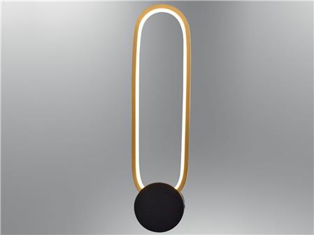 5801C-APL,20 Anevo Oval Sconce Tumbled