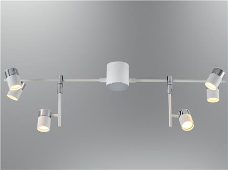 5040-6S-1 Kaliga 6 Lined Plafonyer White