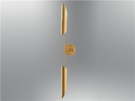 3098-2-20 Faira Double Wall Sconce Tumbled