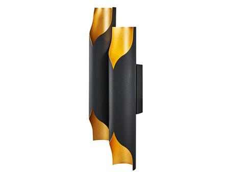 3099-2 2 Piece Sconce Matt Black