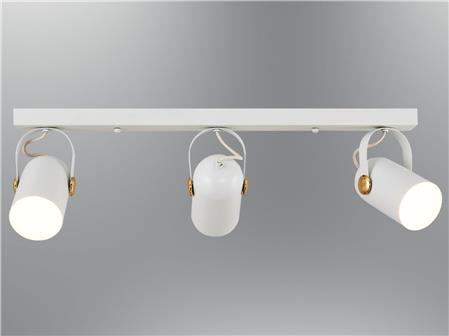 5019-3S,01 Mambo 3-Line Plafonyer White