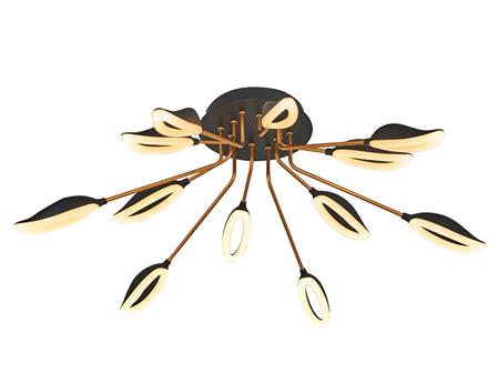 4065-12,19 12 Pcs Cheerleading Plafonyer Black
