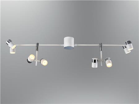5040-8S-1 Kaliga 8 Lined Plafonyer White