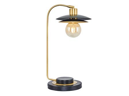 4039-ML,19 Table Lamp Black